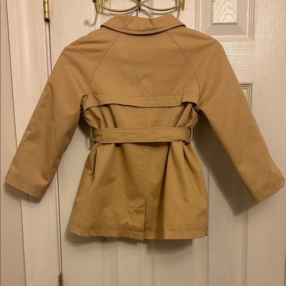 Zara Kids Camel Trench Coat - Picture 5 of 6